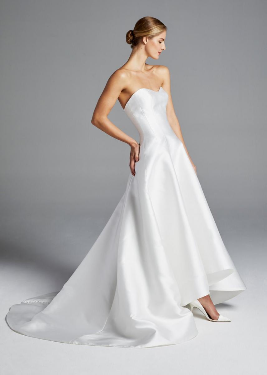 anne barge mindy  gown; wedding dress, simple wedding dress