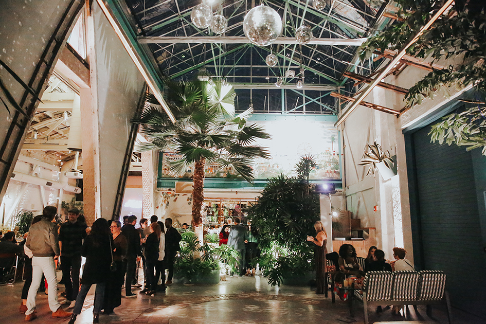 The interior of Grass Room, one of Marvimon's venues in downtown L.A.